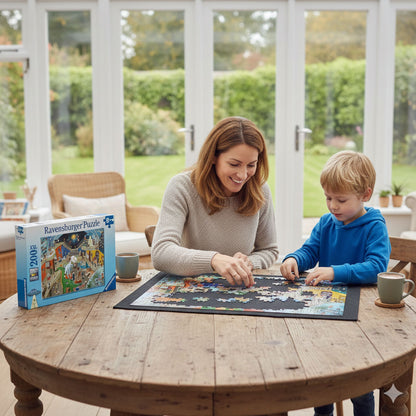 Puzzle En el Museo de Historia Natural – 200 piezas