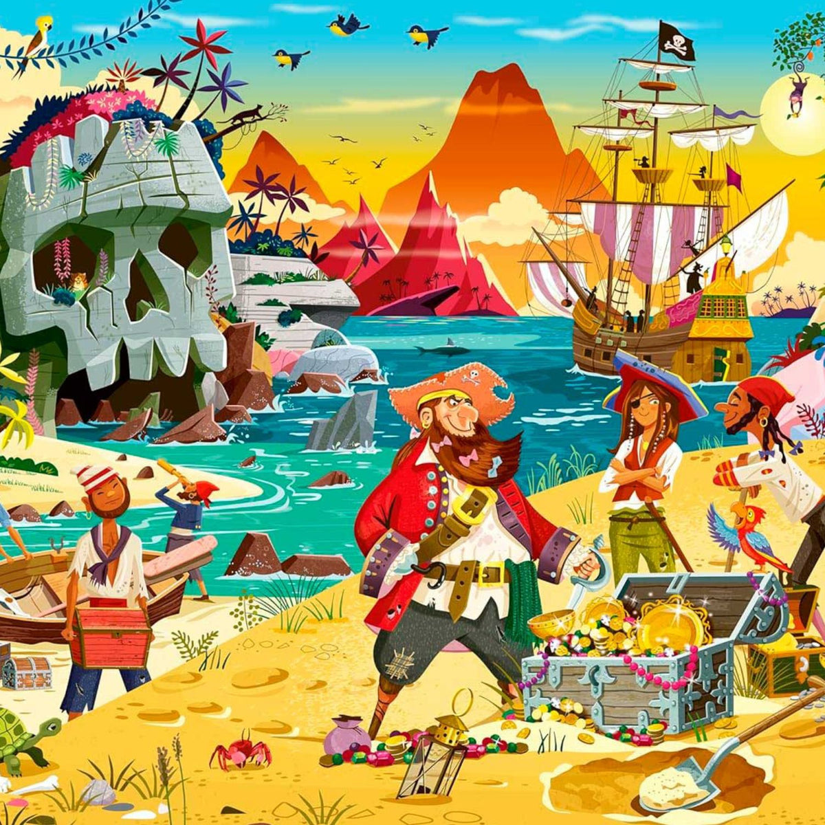 Puzzle El Tesoro - 100 piezas XXL