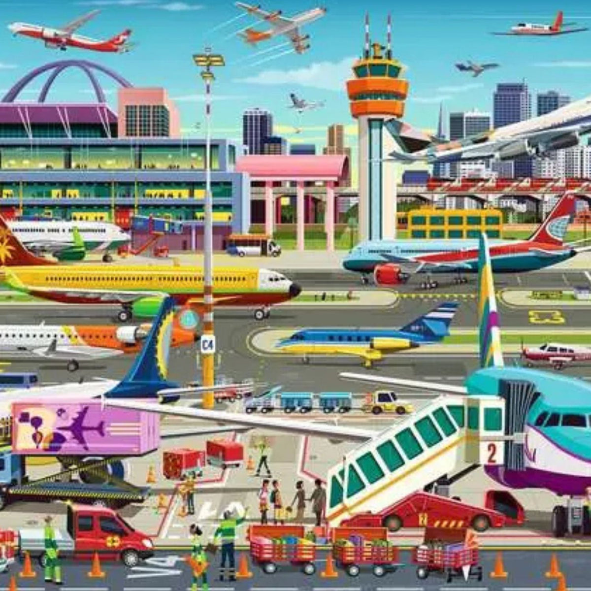 Puzzle Aeropuerto Central - 150 piezas XXL