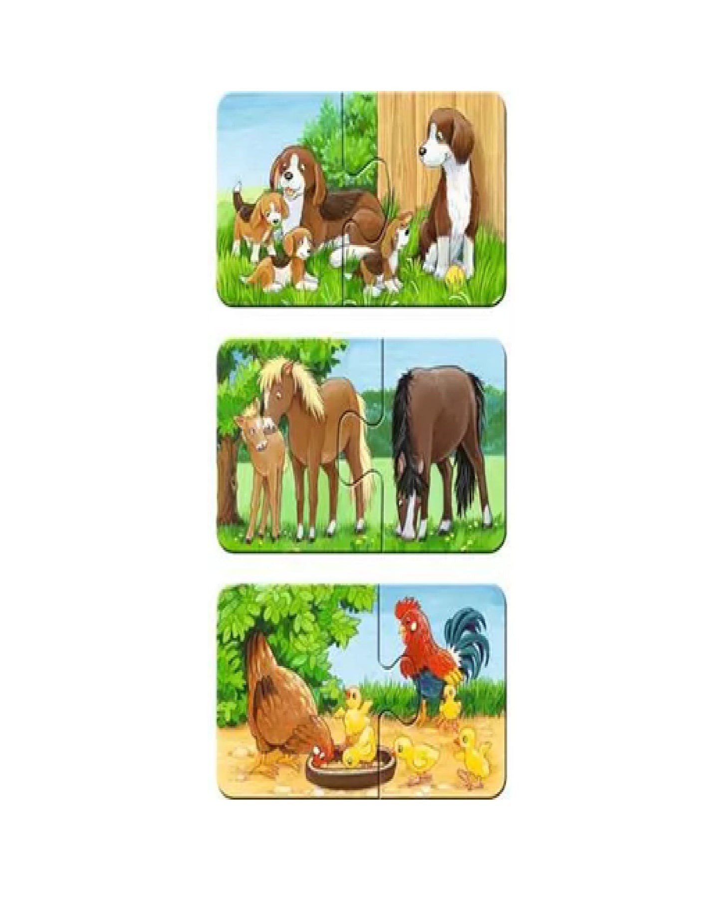 Mi primer puzzle - Familias de animales