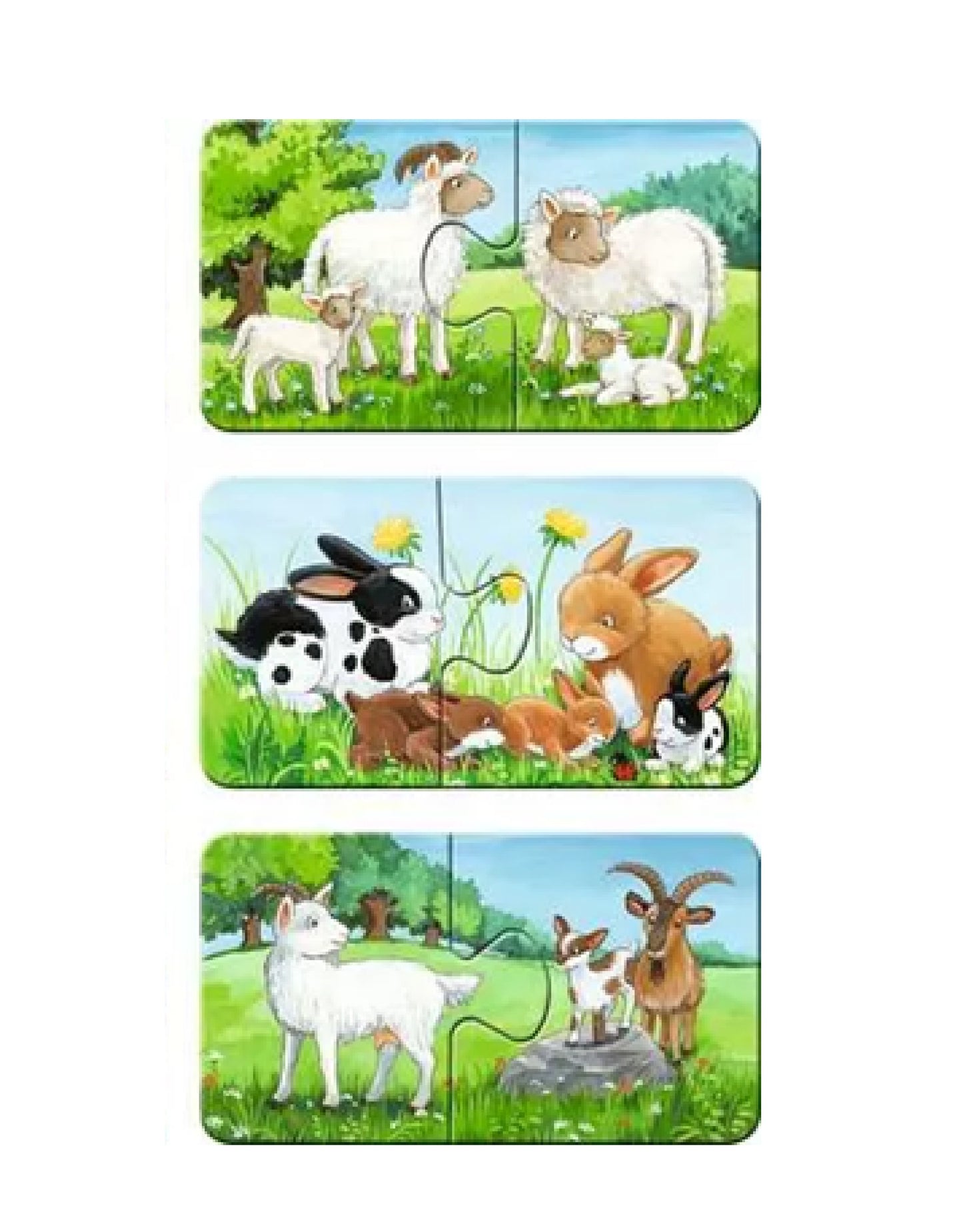 Mi primer puzzle - Familias de animales