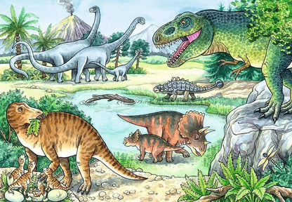 Puzzle Los dinosaurios - 2x24