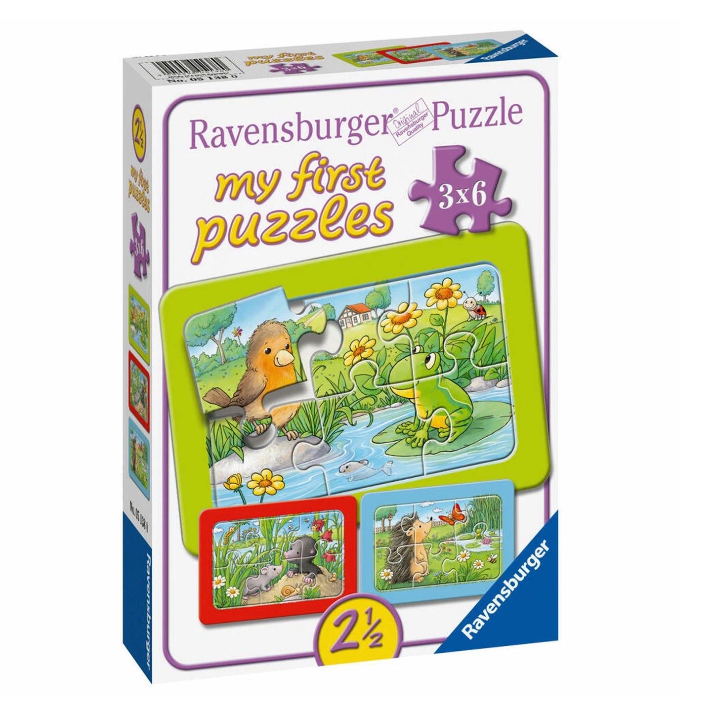 Mi primer puzzle - Animales del jardín