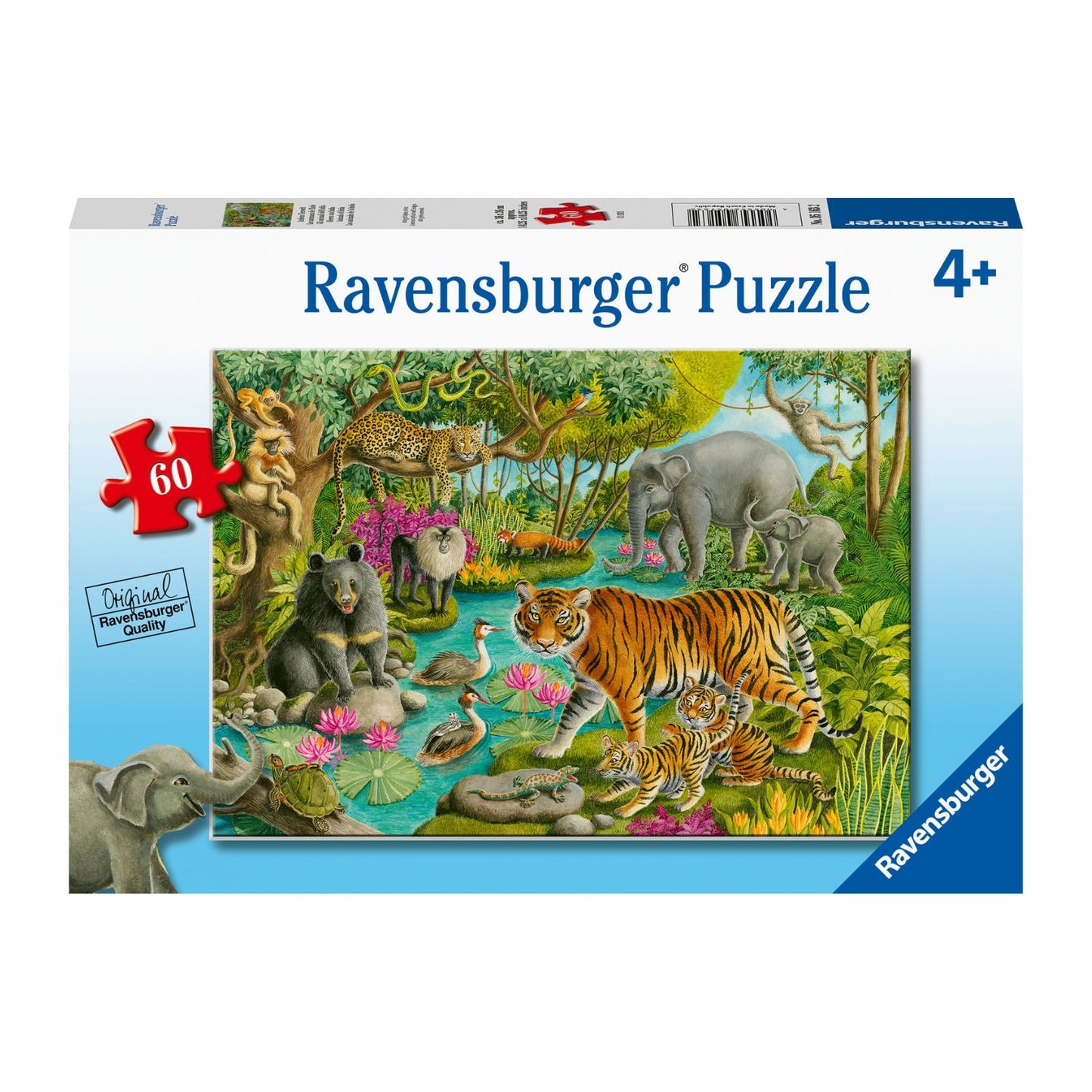 Puzzle 60 piezas Animales de la Selva