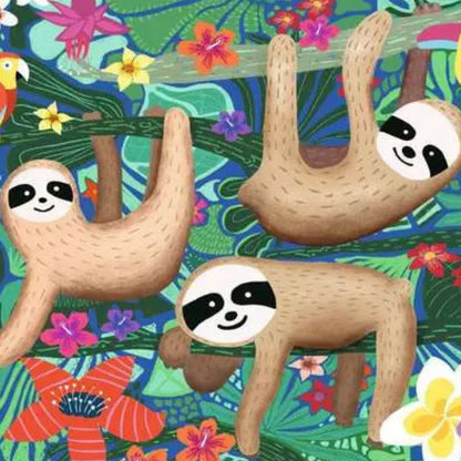 Puzzle Koalas y Perezosos - 2x24 piezas