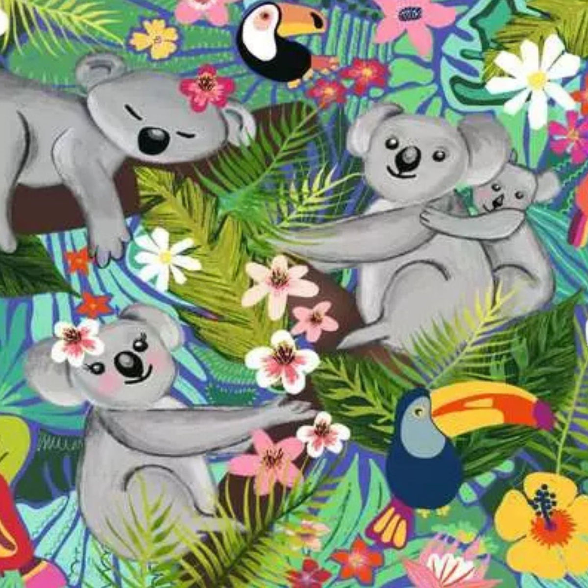 Puzzle Koalas y Perezosos - 2x24 piezas