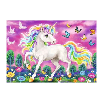 Puzzle Unicornio y Pegaso – 2x24 piezas