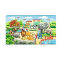 Puzzle enmarcado - Paseo al zoológico