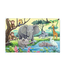 Puzzle enmarcado - Animales de África