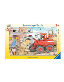 Puzzle enmarcado - Excavadora