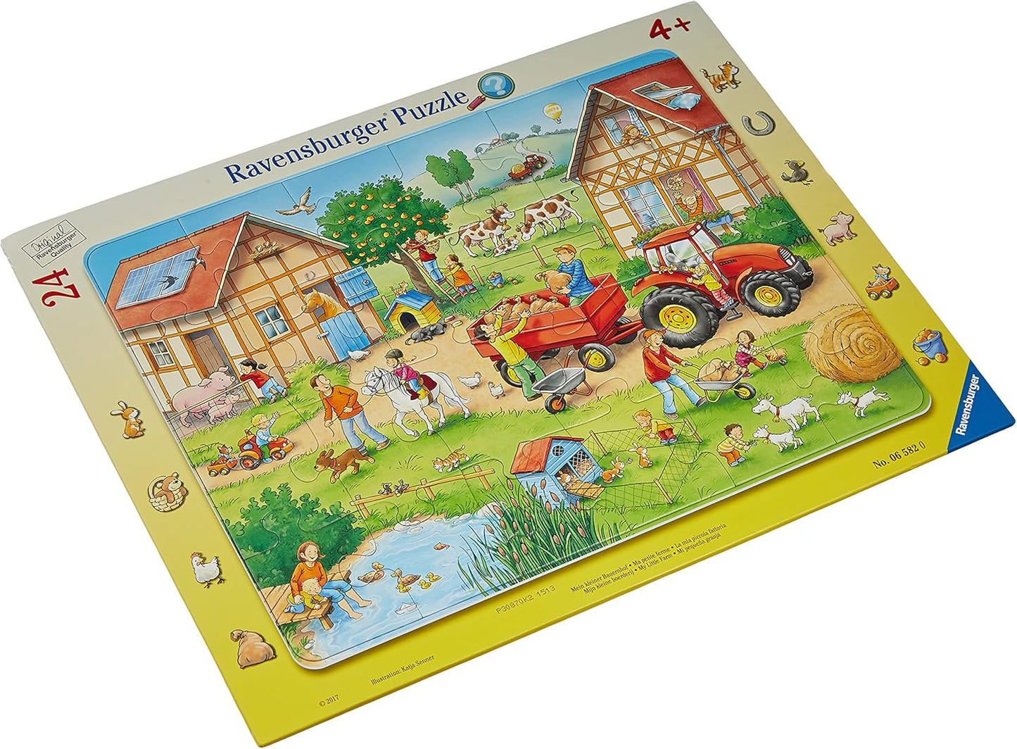 Puzzle enmarcado - Mi pequeña granja