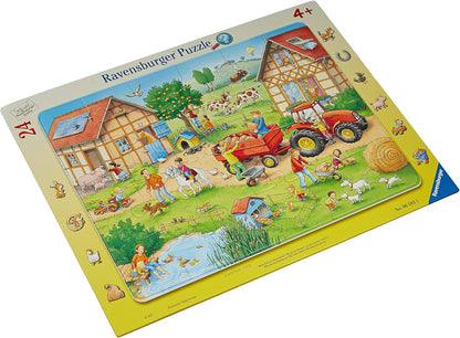 Puzzle enmarcado - Mi pequeña granja