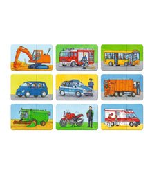 Mi primer puzzle - Vehículos de emergencia
