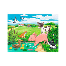 Puzzle Animalitos del campo - 2x12