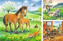Puzzle Animales cariñosos - 3x49
