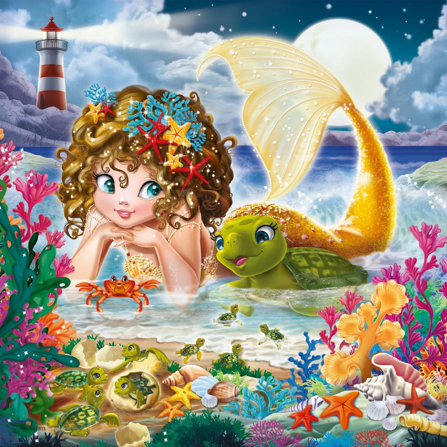 Puzzles 3 x 49 Sirenas Encantadoras