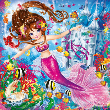 Puzzles 3 x 49 Sirenas Encantadoras
