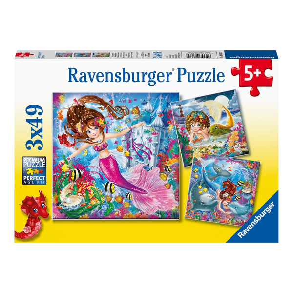 Puzzles 3 x 49 Sirenas Encantadoras