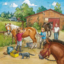Puzzles 3 x 49 Un Día en la Hípica