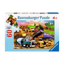 Puzzle Máquinas en Obra - 60 piezas