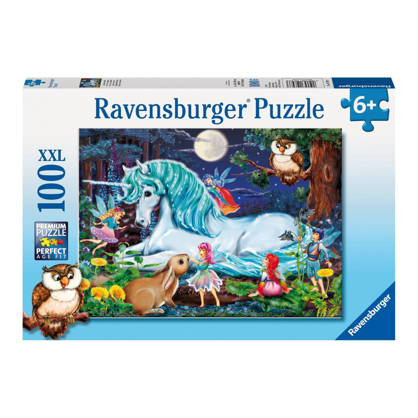 Puzzle 100 Piezas XXL Unicornio con Hadas