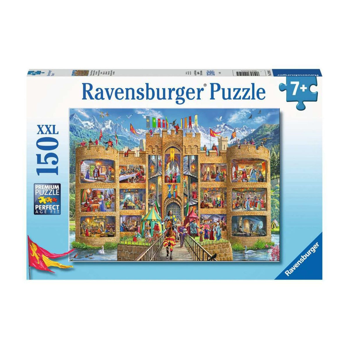 Puzzle Castillo por Dentro - 150 piezas XXL