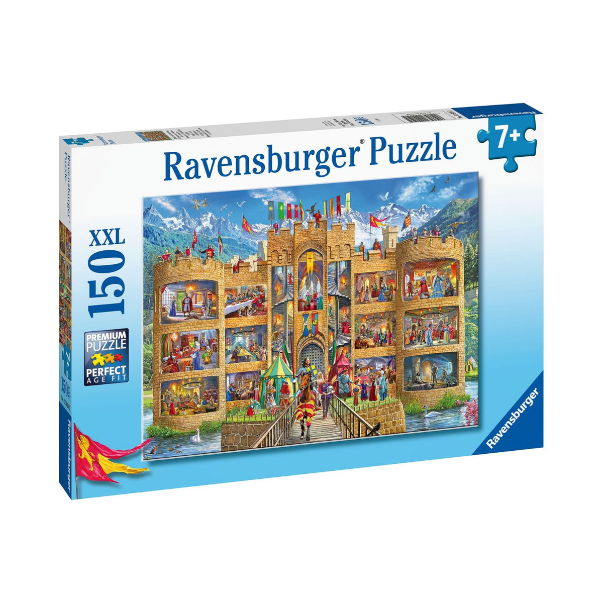 Puzzle Castillo por Dentro - 150 piezas XXL