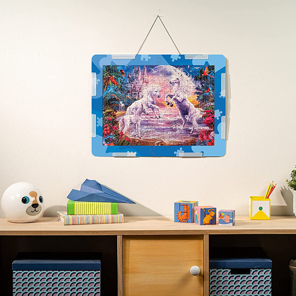 Organizador puzzles 3 en 1 - Azul