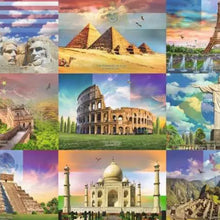Puzzle Monumentos del Mundo - 200 piezas XXL