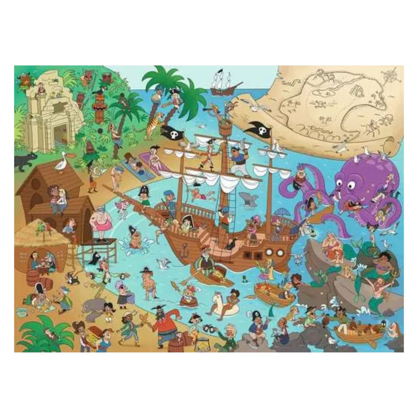 Puzzle Piratas XXL – 150 piezas