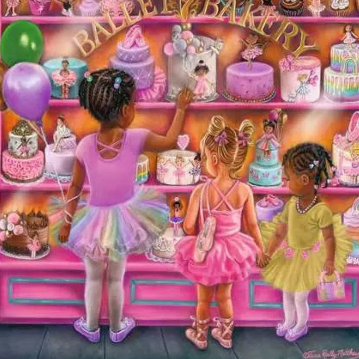Puzzle Pastelería de Ballet - 100 piezas XXL
