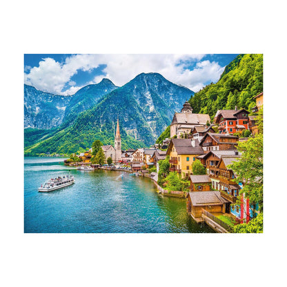 Puzzle Hattstatt, Austria - 500 piezas
