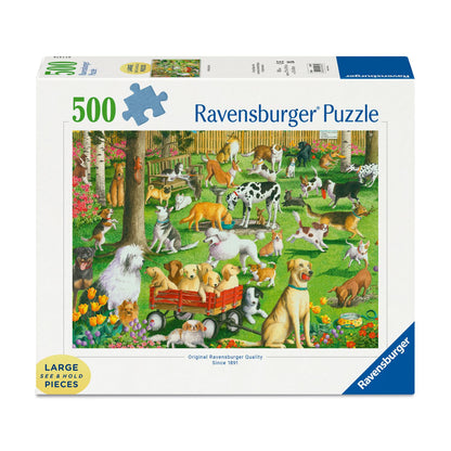 Puzzle 500 Piezas Grandes Perros en el Parque