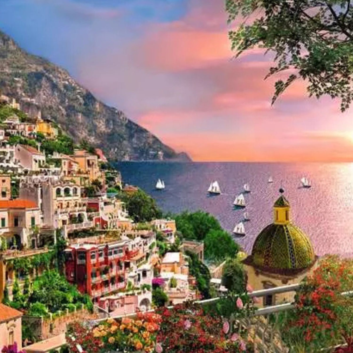 Puzzle Positano - 500 piezas XL