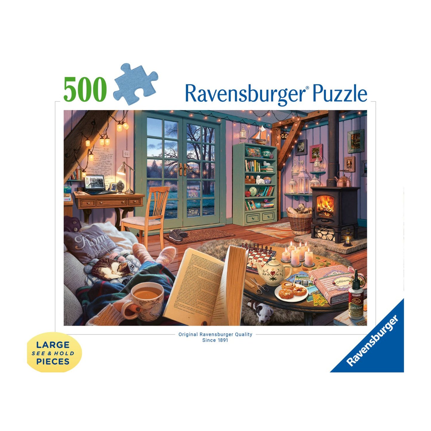 Puzzle 1000 Piezas La Cabaña Acogedora
