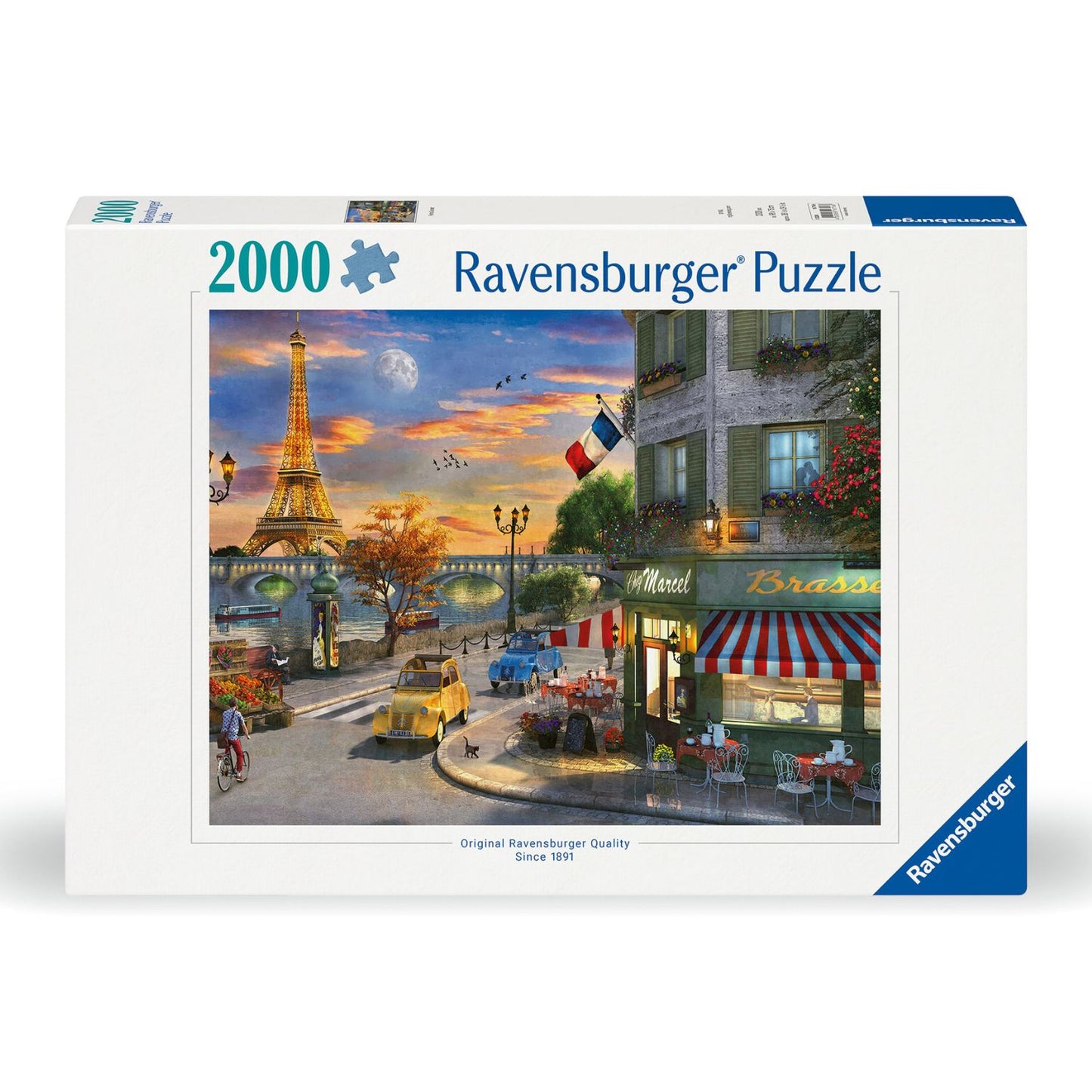 Puzzle 2000 Piezas París al Atardecer