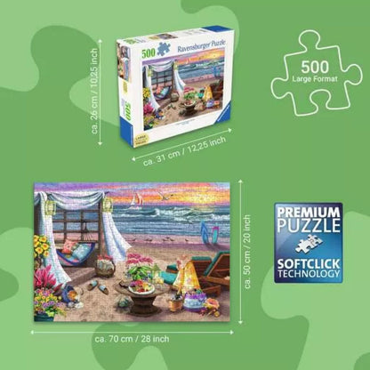 Puzzle Refugio en la Cabaña - 500 piezas XL