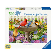 Puzzle Junto a la Fuente de Aves - 500 piezas XL