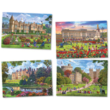 Puzzle Días felices residencia real - 4x500 piezas