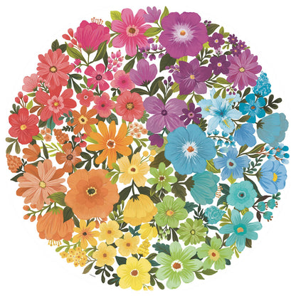 Puzzle 500 Piezas Círculo de Flores