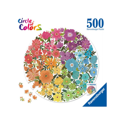 Puzzle 500 Piezas Círculo de Flores
