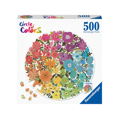 Puzzle 500 Piezas Círculo de Flores