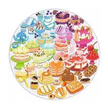 Puzzle Círculo de Colores Postres - 500 piezas
