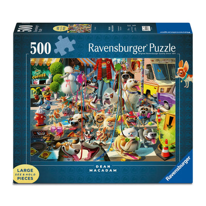 Puzzle 500 Piezas Grandes Paseador de Perros