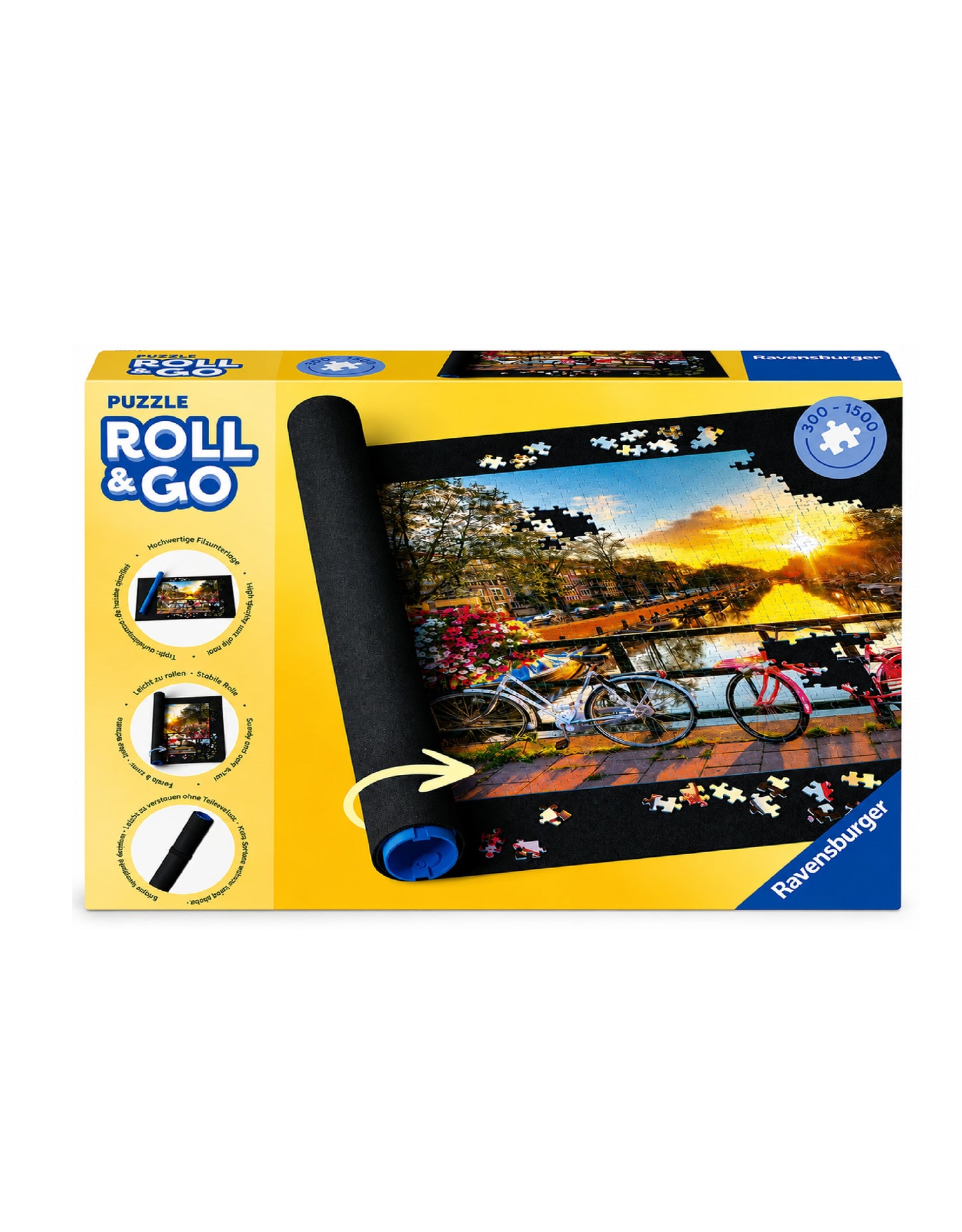Mat Alfombrilla de fieltro para puzzle - Almacena y organiza