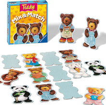 Memorice Teddy Mix and match