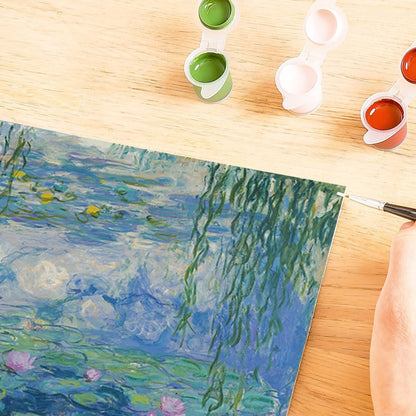 Canvas pinta por número: Claude Monet - Nenúfares