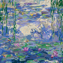 Canvas pinta por número: Claude Monet - Nenúfares