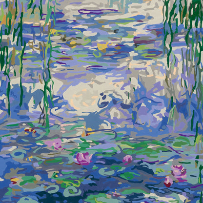 Canvas pinta por número: Claude Monet - Nenúfares