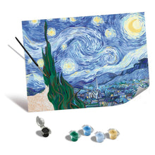 Canvas pinta por número: Van Gogh - La Noche Estrellada